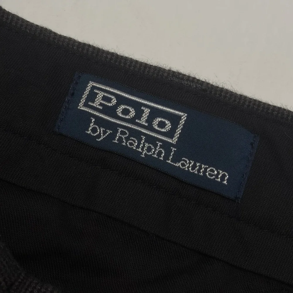 Vintage Polo Ralph Lauren Houndstooth 100% Cotton Trouser Pants 35x30 (34x30)